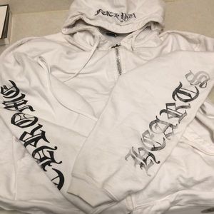 Chrome Hearts White Hoodie